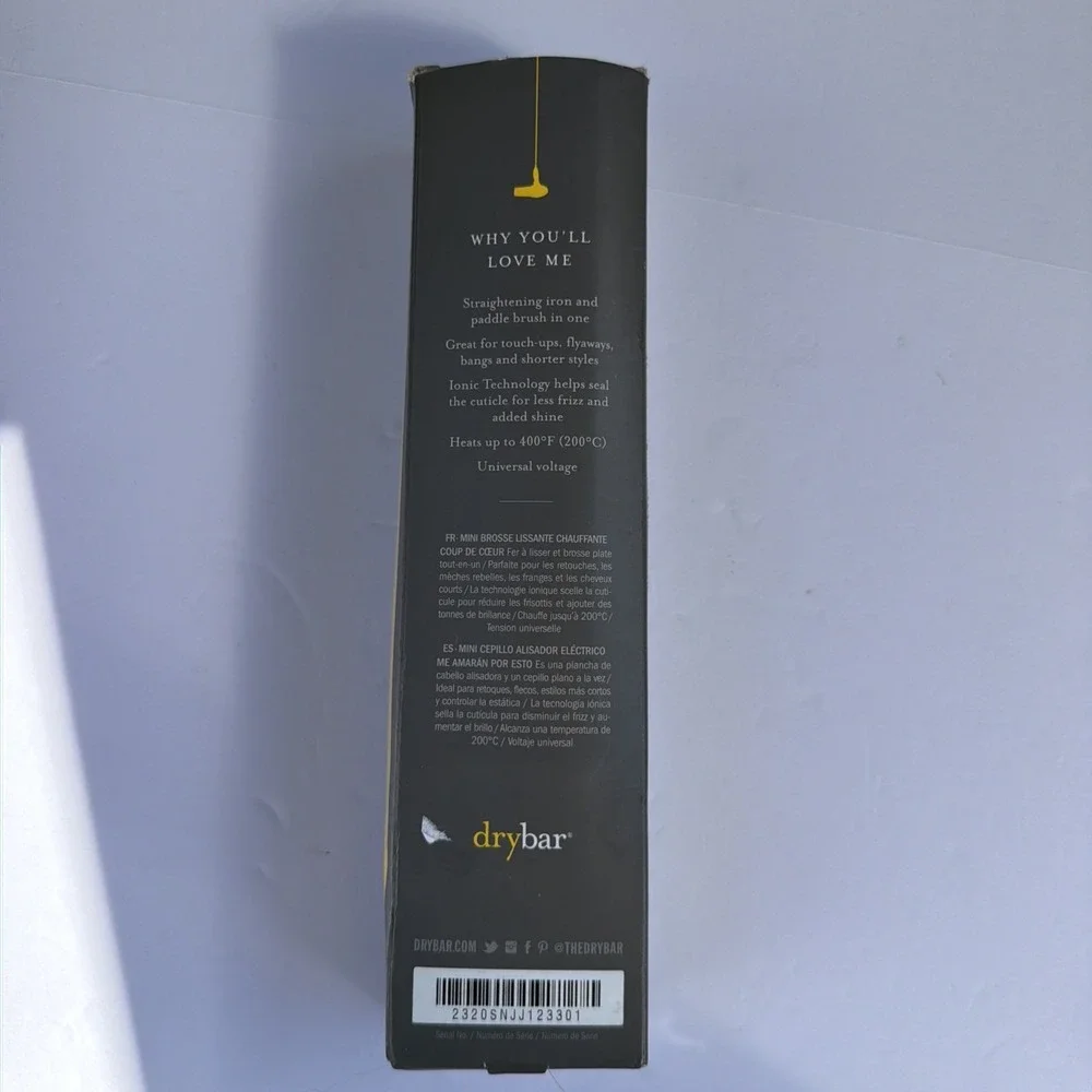 Drybar The Baby Brush Crush Mini Heated Straightening Brush - Ulta Beauty
